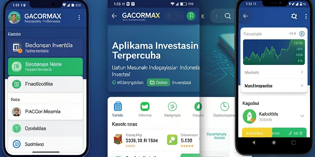 Tampilan antarmuka GACORMAX yang modern dan intuitif.