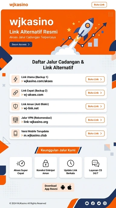 Halaman Link Alternatif Pusat Unduh wjkasino