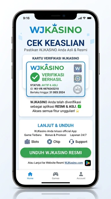 Kanal Resmi wjkasino untuk Pengguna Android Indonesia